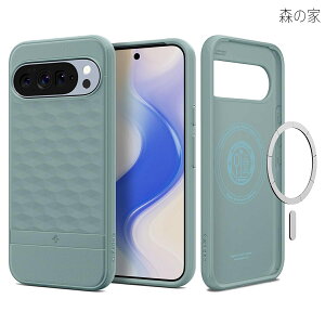 �y���������zPixel 10 Pro XL �P�[�X MagSafe�Ή� �o���p�[ ���̃n�j�J���p�^�[�� �ϏՌ� �O���b�v �p�����b�N�X�E�}�O�t�B�b�g ACS09732 (�Z�[�W�E�O���[��)