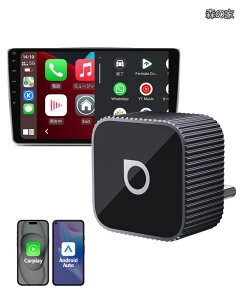 �y���������zMINI Slim Type-C Ottocast �~�jCarPlay Android Auto ���C�����XUSB-C�J�[�A�_�v�^�[ �u���b�N �A���h���C�h�I�[�g���J�[�v���C�������ڑ�Adapter �����L��Ca