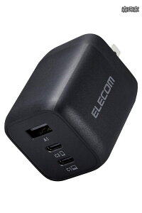 �y���������z�[�d�� 65W USB PD�Ή� 3�|�[�g Type-C USB-A �y iPhone 16 15 14 iPad Macbook Air �m�[�gPC�z �u���b�N EC-AC4465BK