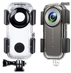 �y���������zInsta360 ONE X2�p �h���P�[�X 40m �����P�[�X 360�x�p�m���}�B�e �_�C�r���O�ی�J�o�[for insta360 one x2 �����P�[�X �ی�n�E�W���O �_�C�r���O�V�F�� ��