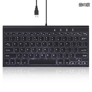 �y���������z�؃��b�N�X PERIBOARD-429 US �o�b�N���C�g�L�[�{�[�h �L�� USB �z���C�gLED ����L�[�{�[�h - �e���L�[���X �~�j�T�C�Y 282x135x14mm - �p���^�O���t - �p��