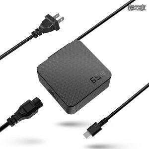 �y���������z�ėp AC�A�_�v�^�[ USB C Type-C �d���A�_�v�^�[ �m�[�g�p�\�R���[�d�� �y�� �Ή�Lenovo ThinkPad T470s IdeaPad Flex 3i Chromebook; ASUS ZenBook 3 UX390U