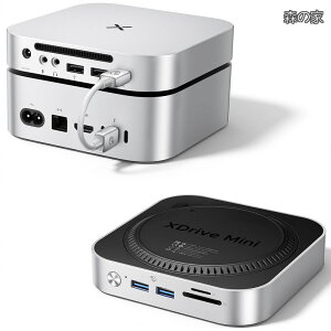 �y���������zMac Mini M4 �h�b�N�iM.2 NVMe/SATA SSD�G���N���[�W�����ځj�AUSB A 10Gbps×2�AUSB A 5Gbps×2�ATF/SD�J�[�h�X���b�g�A3.5mm�I�[�f�B�I�W���b�N�AMac Mini M