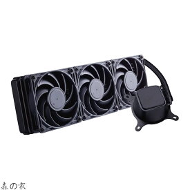 【送料無料】水冷 CPUクーラー 無発光 ブラック モデル 360mm (120mm PWMファン×3) ASETEK 製ラジエーター搭載 KURO-AIOWC360/V2