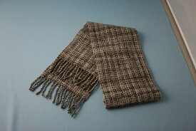 ネックウェア （茶ブラウン系）ホームスパン（箱付）　みちのくあかね会