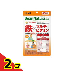 ディアナチュラスタイル 鉄×マルチビタミン 60日分 60粒入 2個セット