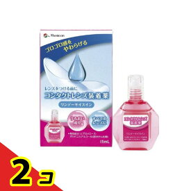 コンタクトレンズ装着液 ワンデーモイスイン(メニコンフィット) 15mL 2個セット