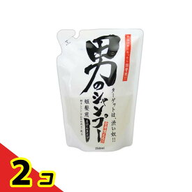 ちのしお 男のシャンプー 250mL (詰め替え用) 2個セット