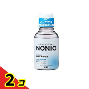 NONIO(�m�j�I) ��p�}�E�X�E�H�b�V�� �N���A�n�[�u�~���g �{�̃{�g�� 80mL 2�Z�b�g