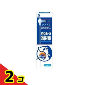 のどぬ～る(のどぬーる)綿棒 15本 2個セット