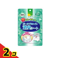 エールズ 消臭力 ポータブルトイレ消臭シート 30枚 2個セット