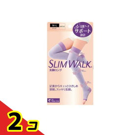 スリムウォーク 美脚ロング ひざ上丈 M-L 1足入 2個セット