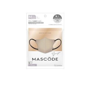 MASCODE �}�X�R�[�h 3D�}�X�N M 11�O���[�W��×�u���b�N�R 7����