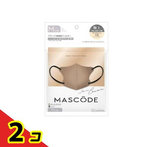 MASCODE �}�X�R�[�h 3D�}�X�N M 28���J�u���E��×�u���b�N�R 7���� 2�Z�b�g