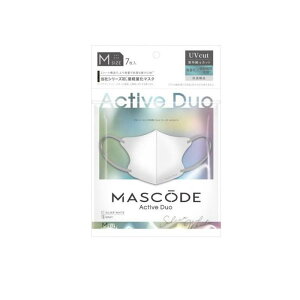 MASCODE �}�X�R�[�h 3D�}�X�N �A�N�e�B�u�f���I AD M 01�V���o�[�z���C�g×�O���[�R 7����