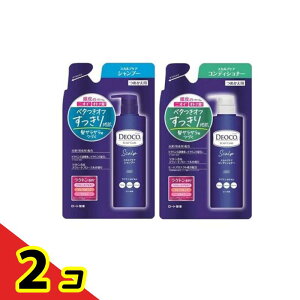 DEOCO(�f�I�R) �X�J���v�P�A�V�����v�[ 370mL (&�R���f�B�V���i�[ 370g �l�ߑւ��Z�b�g) 2�Z�b�g