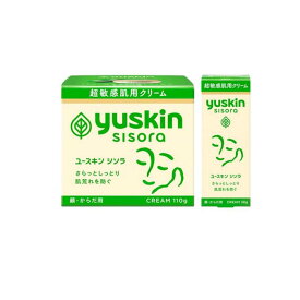 ユースキン シソラ クリーム 顔・からだ用 ボトル 110g (& チューブ 38g)