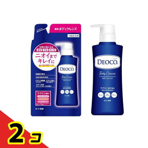 DEOCO(�f�I�R) ��p�{�f�B�N�����Y �l�ߑւ� 250mL (& �|���v�{�� 350mL �Z�b�g) 2�Z�b�g