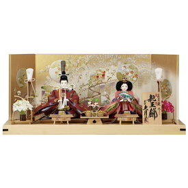 【受注取寄せ】久月 雛人形 親王飾り 横山薫作 正絹衣裳 芥子親王 3326 D-44 | コンパクト セット ひなまつり ひな祭り 飾り 飾りつけ 女の子 お祝い 初節句 桃の節句 おしゃれ 雛祭り お雛様 おひなさま