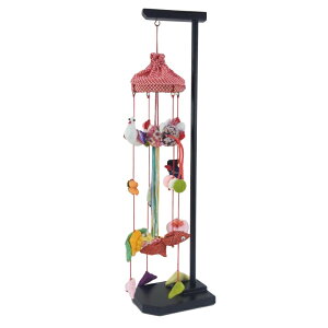 在庫あり つるし雛 つるし飾り さげもん 雛人形 ミニ弥生 スタンド付 平安豊久 ひな人形 コンパクト かわいい おしゃれ