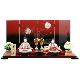 在庫あり 雛人形 吉徳大光 柿沼東光作 木目込み人形 親王飾り 吉祥雛 331207 【2026年節句飾り】 おしゃれ かわいい ひな祭り 三月三日 桃の節句 ひな人形 お雛様 おひなさま ひなまつり 人形 出産祝い 女の子 プレゼント 節句