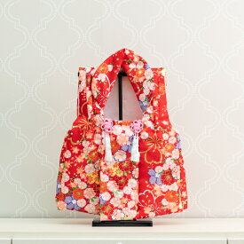 【クーポン配布中 本日23:59まで】被布着 花柄 赤 女の子 かわいい 七五三 おしゃれ 送料無料 初節句 桃の節句 雛祭り おひなさま 贈り物 ご親戚 友達 贈答品 出産祝い ギフト