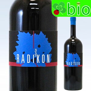��1000ml�⃁�����[[2009]���f�B�R�� Merlot Radikon
