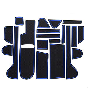 NBOX JF3 JF4 ラバーマット 19枚セット すべり止めシート NBOXカスタム アクセサリー N-BOXカスタム 内装 ドレスアップ カスタム ホンダ ラバーマット フロアマット カップホルダー コンソールマッ