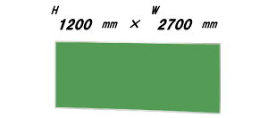 ��^ �f���� �i���U�[�\��jH1200mm×W2700mm×D30mm�m���������n���l��z���s���i�ł��B�����ӂ��������B