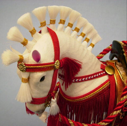 【楽天市場】8号古代京飾り馬（箱入り）：人形のモリシゲ