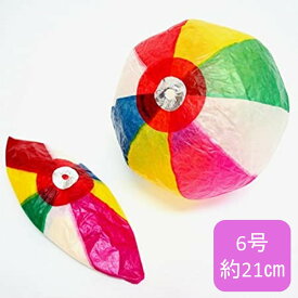 民芸品 玩具 紙風船 6号 懐かし おもちゃ お土産 日本文化 伝統 子供 赤ちゃん