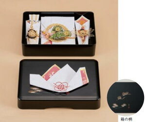紀州塗文庫セット 舞花 七号セット PC文庫結納セット(4巾ふろしき付)