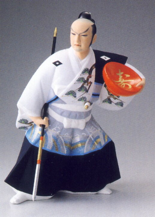 楽天市場】黒田武士（小）【博多人形】 : 人形のモリシゲ