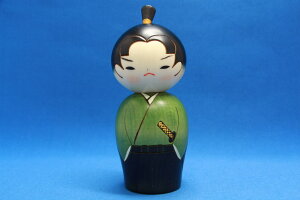卯三郎こけし 日本のお土産に大人気 日本製 木製 民芸品 伝統工芸品 卯三郎作 こけし 若侍 No-8-8