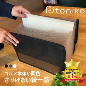 [楽天5冠]書類 収納 ファイル 書類整理 ジャバラファイル おしゃれ 書類ケース ファイル収納 プリント収納 ドキュメントファイル じゃばら Lサイズ 書類ケース a4 持ち運び A4書類収納 ファイル 保管ケース マルチケース 13ポケット