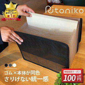 ＼9/19-24限定 100円OFFクーポン／[楽天5冠]書類 収納 ファイル 書類整理 ジャバラファイル おしゃれ 書類ケース ファイル収納 プリント収納 ドキュメントファイル じゃばら Lサイズ 書類ケース a4 持ち運び A4書類収納 ファイル 保管ケース マルチケース 13ポケット