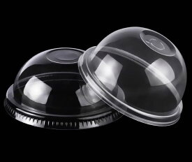 90口径アーチ型PETキャップ【透明】1000個入