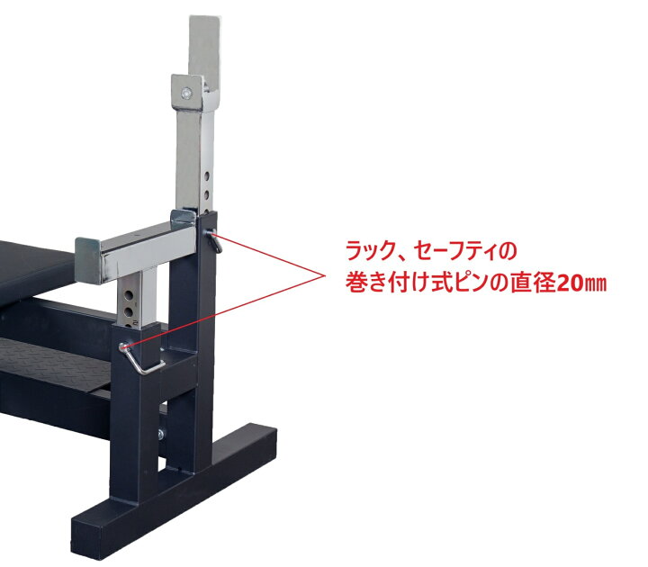 楽天市場】アシストステップ付きパワーベンチ (ベンチプレス 筋トレ 