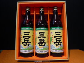 三岳900ml　3本セット　【楽ギフ_包装】【楽ギフ_のし】【楽ギフ_のし宛書】【楽ギフ_名入れ】