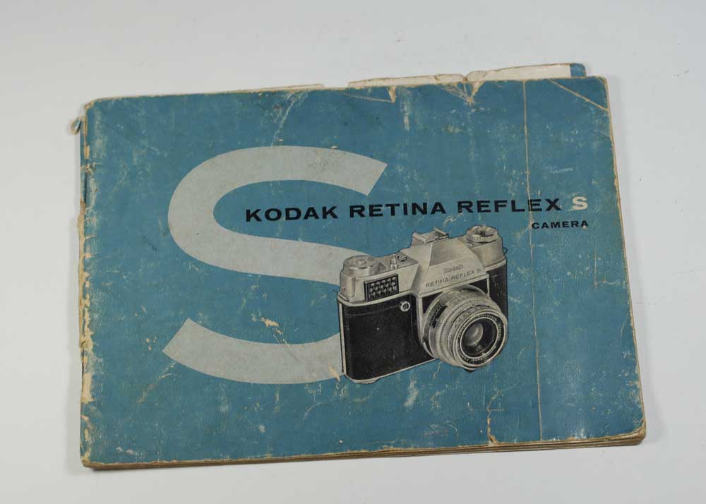 おまけ付】アメリカ製 コダック・レチナリフレックスS マニュアルKODAK retina S reflex manual ヘッドホン・イヤホン 