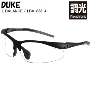 DUKE デューク LBA-838-4 L-BALANCE AUTOMATIC エルバランス 調光レンズ スポーツサングラス ランニング ジョギング サングラス
