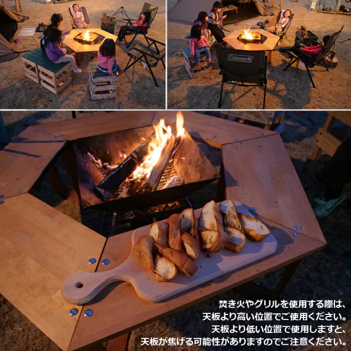 楽天市場】【ヘキサテーブル ALL木製モデル（無塗装）】 職人手作り 