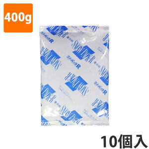 【保冷剤】蓄冷剤 スノーパック 400g R-40(10個入り) 業務用