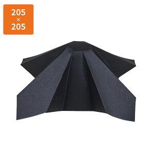 【かけ和紙】K-1533 かけ和紙きらり黒205 205×205mm (200枚入)【代引不可】