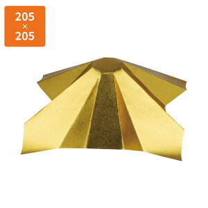 【かけ和紙】K-1535 かけ和紙ハイピカゴールド205 205×205mm (200枚入)【代引不可】