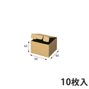 【箱】 ナチュラルボックス Z-107 90×90×60 (50枚入) ギフトボックス ダンボール 段ボール 梱包用 紙箱