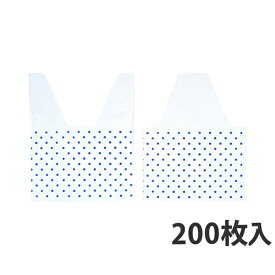 【レジ袋】 フリーバッグ 水玉 380×480(mm)(4,000枚入)