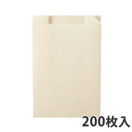 【期間中エントリーでポイント5倍】【耐油袋】 耐油ナチュラルガゼットLサイズ 120×60×180mm (2000枚入)