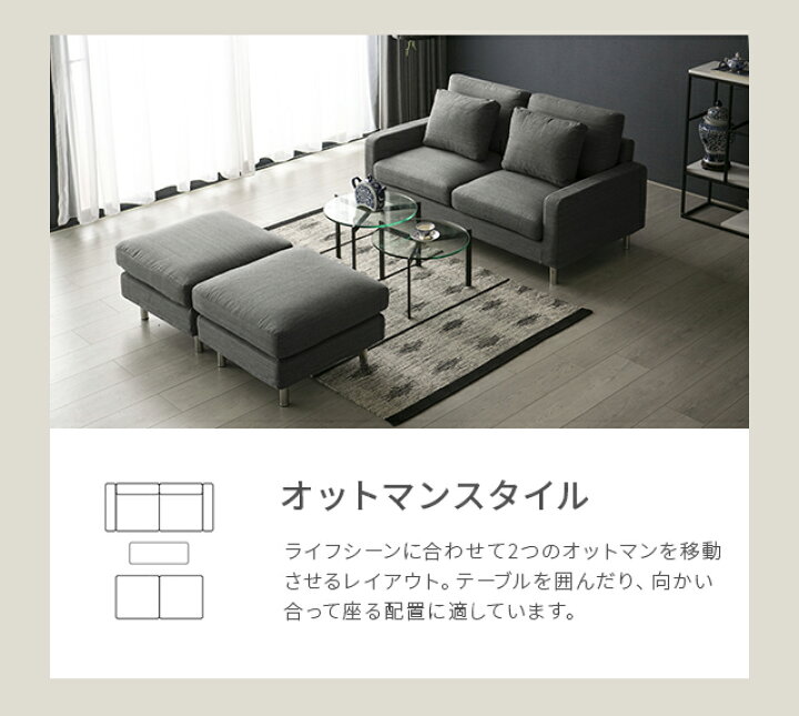 楽天市場】【10%OFF 12/4 20時から】 ソファー 3人掛け フル  