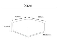オットマンENNE布地ファブリックモダンシンプルアルモニアインテリア家具
